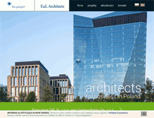 Tablet Screenshot of el-architects.pl